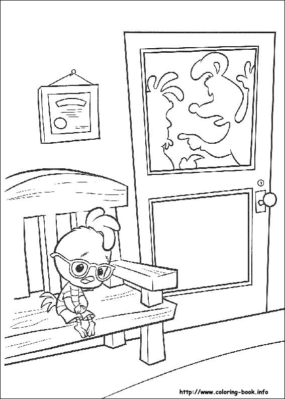 Chicken Little coloring picture